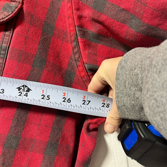 Vintage C.C. Filson Alaskan Guide Shirt Heavy Cotton Plaid L/S SIZE XXL - Picture 6 of 8